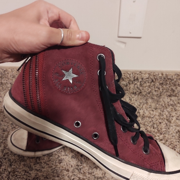 Converse Suede High Tops - Picture 7 of 8